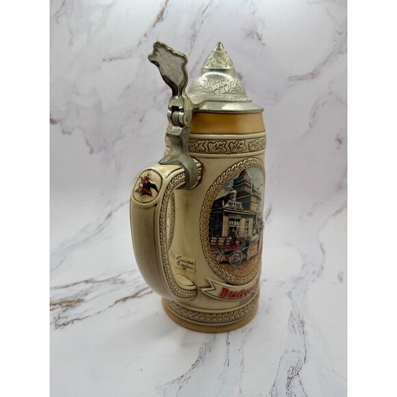 Budweiser Anheuser Busch Beer Stein 32 OZ 10" Limited Edition "G" Series #64834 - Picture 12 of 16